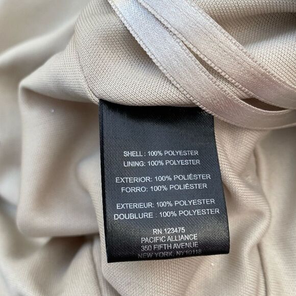 Tahari Arthur S Levine Metallic Jumpsuit Nwt - Picture 6 of 8